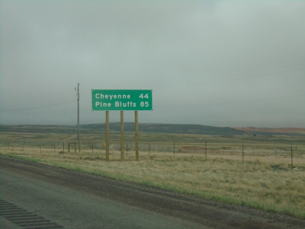 I-80 East - Distance Marker