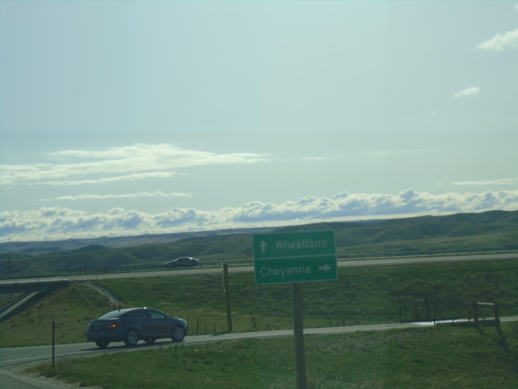 End WY-34 East at I-25