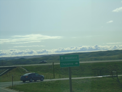 End WY-34 East at I-25