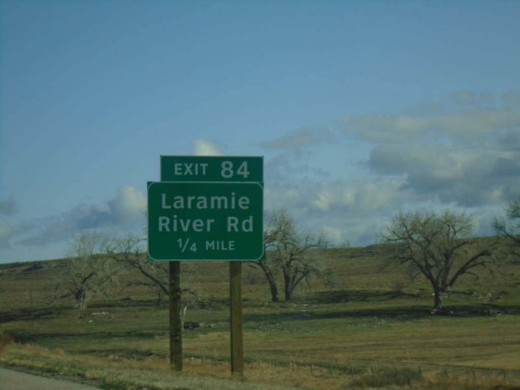 I-25 North - Exit 84