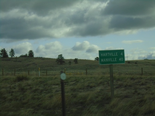 WY-270 North - Distance Marker