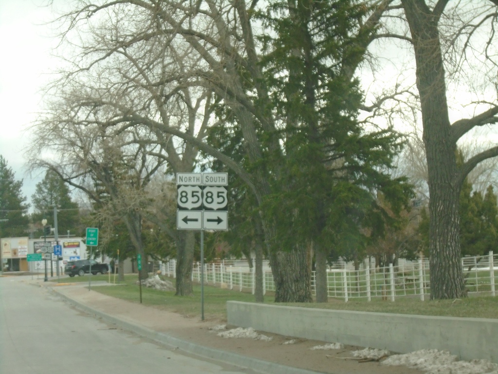 US-18/US-20 East Approaching US-85