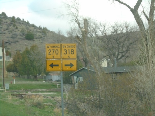 WY-270 North at WY-318