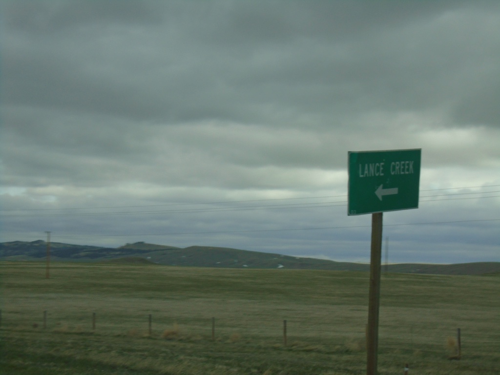 US-18 East/US-85 North at WY-270