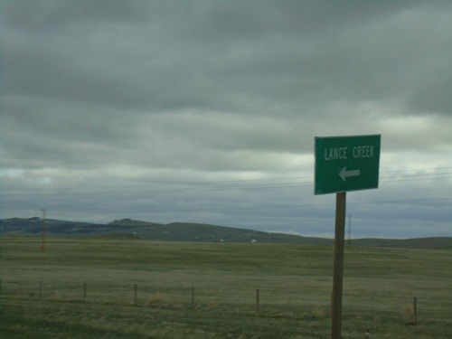 US-18 East/US-85 North at WY-270