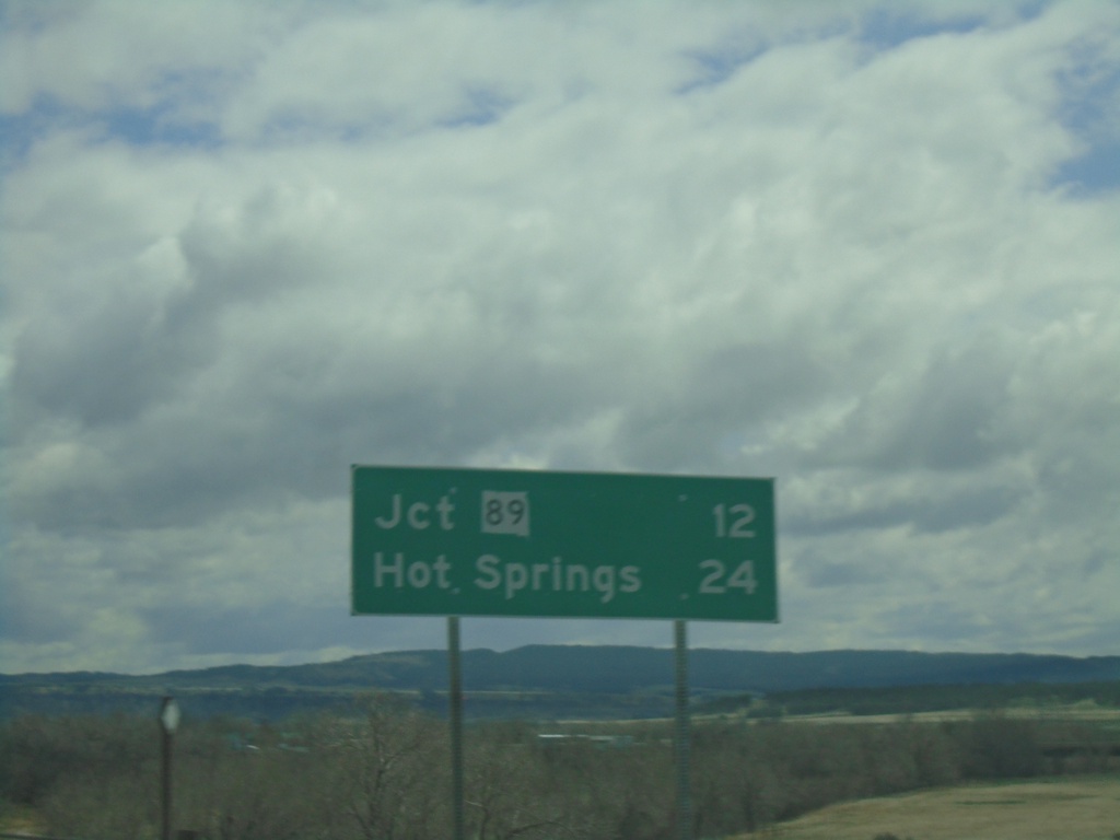 US-18 East - Distance Marker