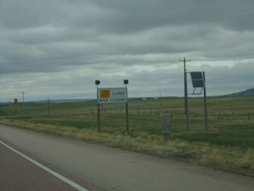 US-85 North/US-18 East Approaching WY-270