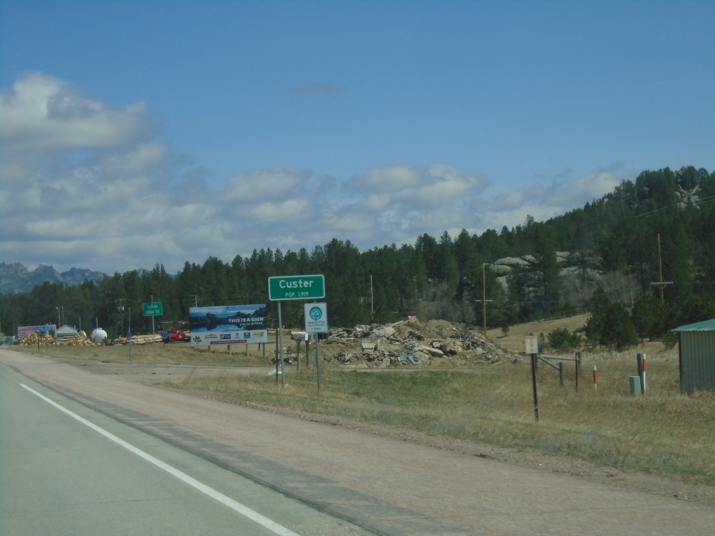 US-385/SD-89 North - Custer