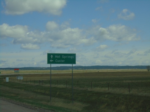 US-18 East at SD-89 North