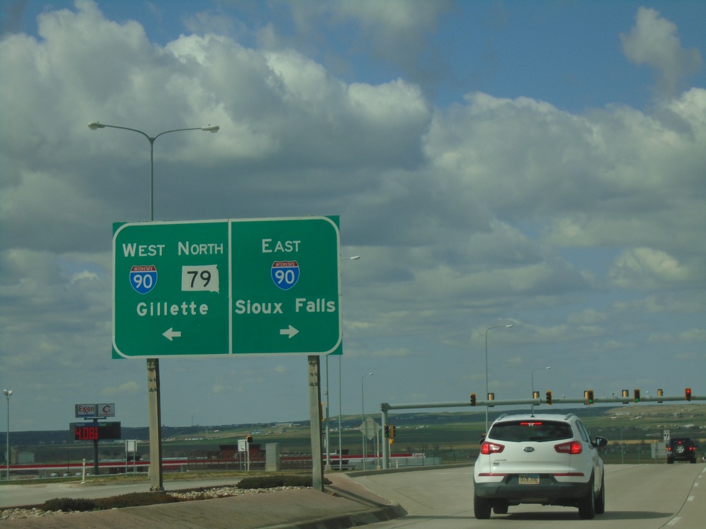 US-16 East Truck/SD-79 North at I-90/US-14