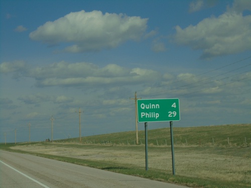 US-14 East - Distance Marker