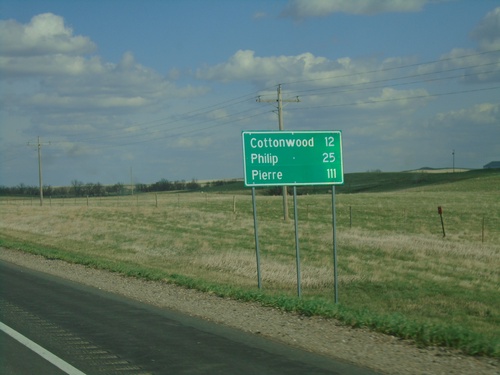 US-14 East - Distance Marker