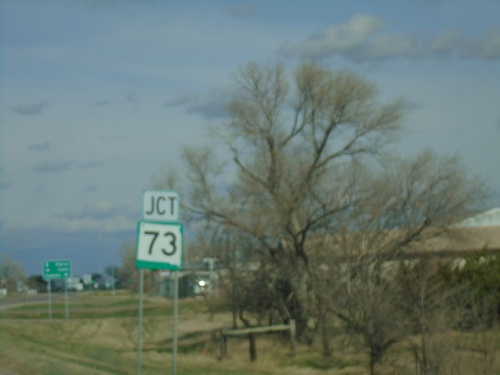 US-14 East Approaching SD-73