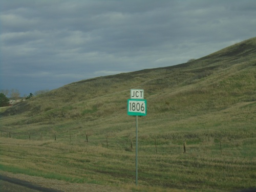 US-14/SD-34 East Approaching SD-1806