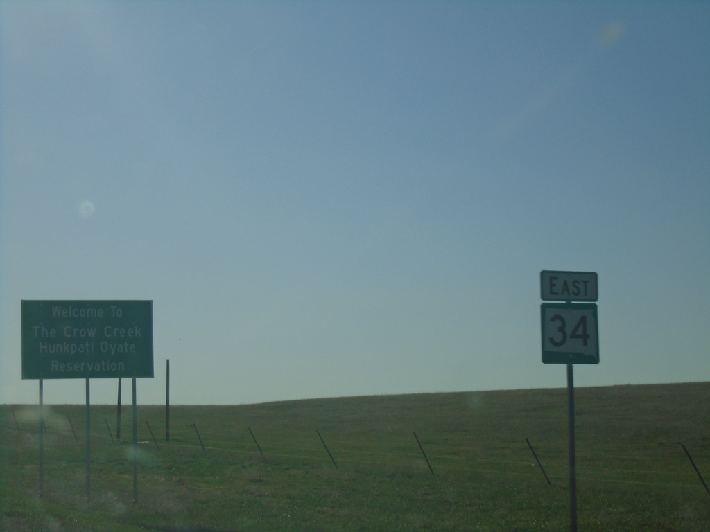 SD-34 East - Crow Creek Reservation