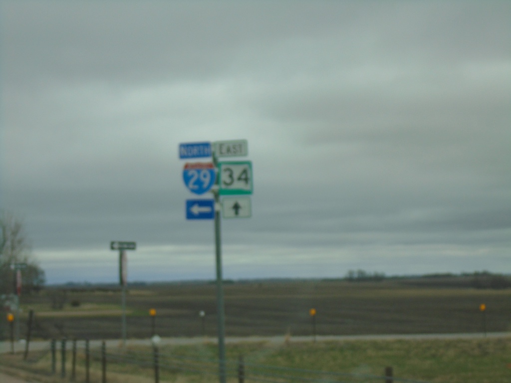 SD-34 East at I-29 North