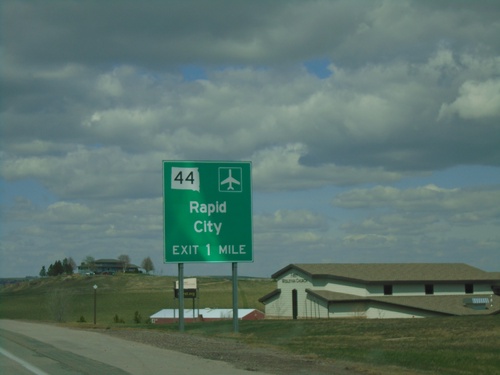 US-16 Truck East/SD-79 North Approaching SD-44