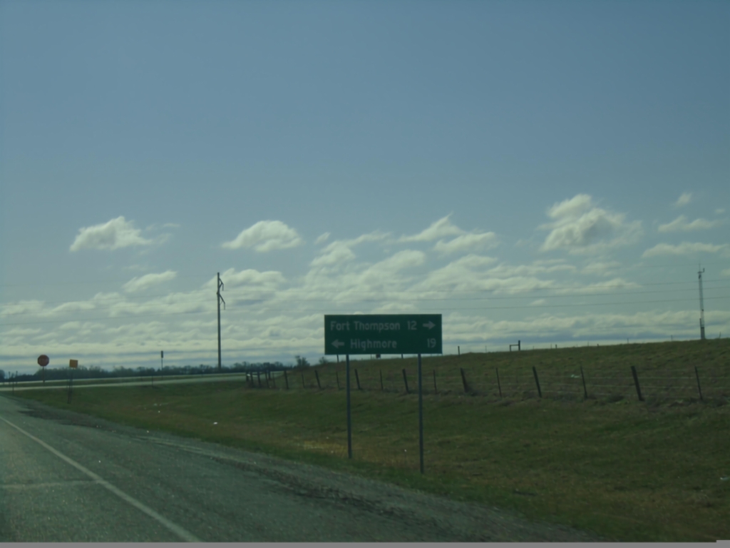 SD-34 East at SD-47 - Hyde County