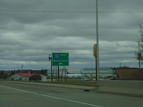 US-75 South at I-90 East