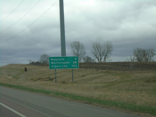 I-90 East - Distance Marker