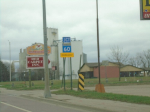 US-59 South/BL-90 East Approaching MN-60