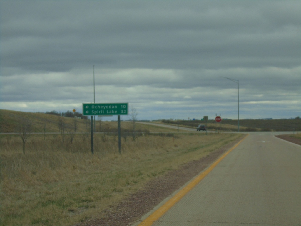 IA-60 South Offramp at IA-9