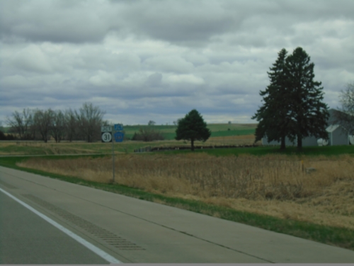 US-59 South Approaching IA-31/CH-C63
