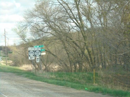 IA-175 East at IA-37