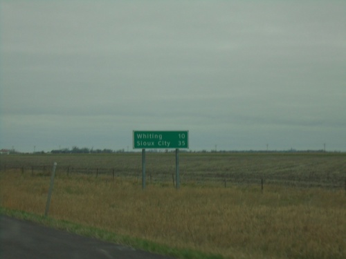 I-29 North - Distance Marker