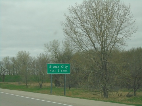 I-29 North - Sioux City Exits