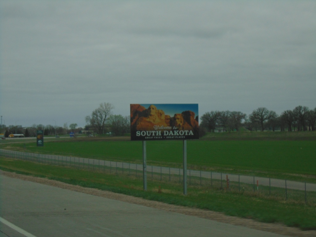 I-29 North - Welcome To South Dakota