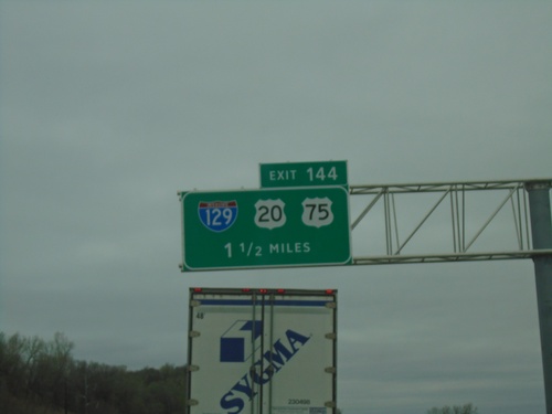 I-29 South - Exit 144