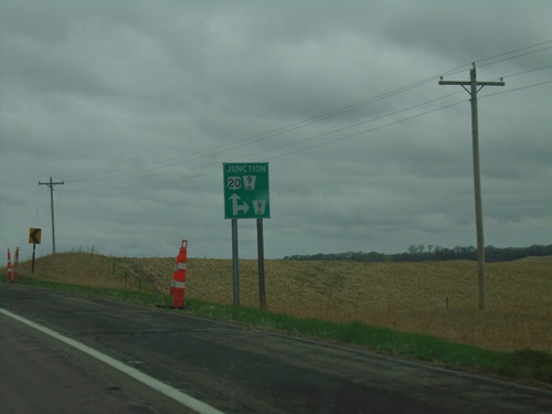 US-20 West Approaching NE-9