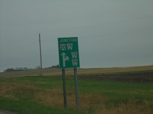 US-20 West Approaching NE-15 and NE-59