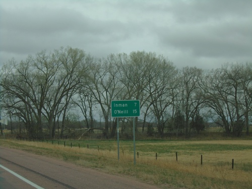 US-20 West - Distance Marker