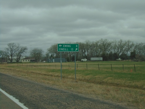 US-20 West Approaching US-275