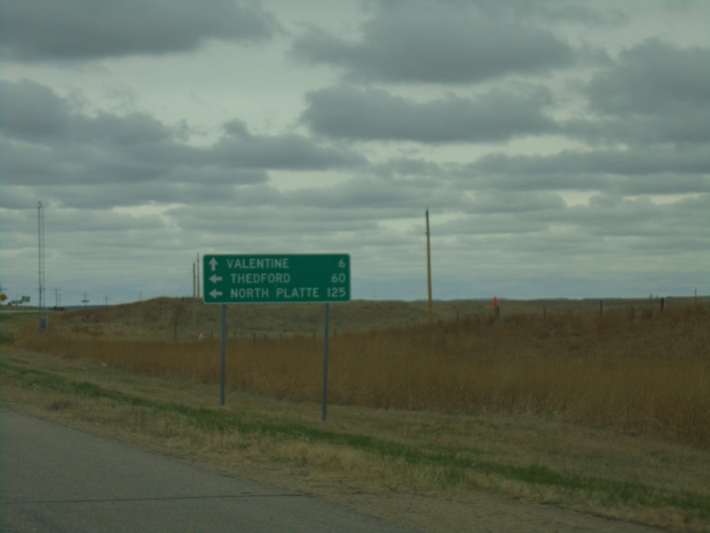 US-20 West at US-83