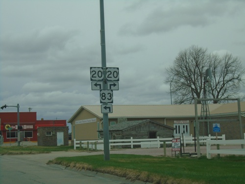 US-83 South at US-20