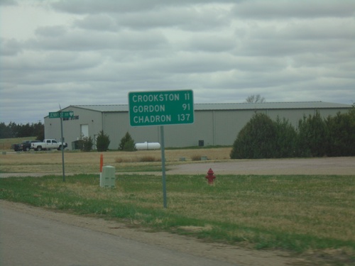 US-20 West - Distance Marker