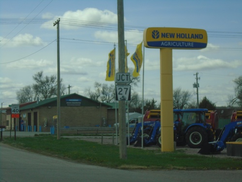 US-20 West Approaching NE-27