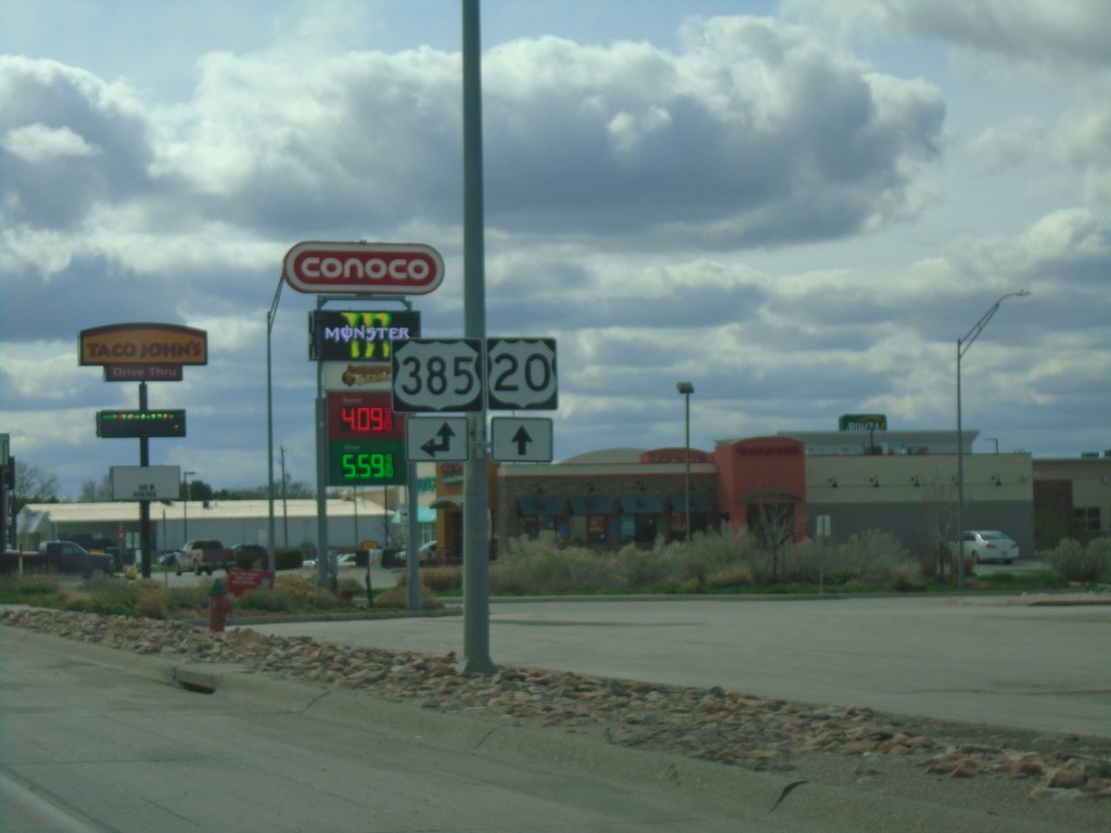 US-20 West at US-385 - Chadron