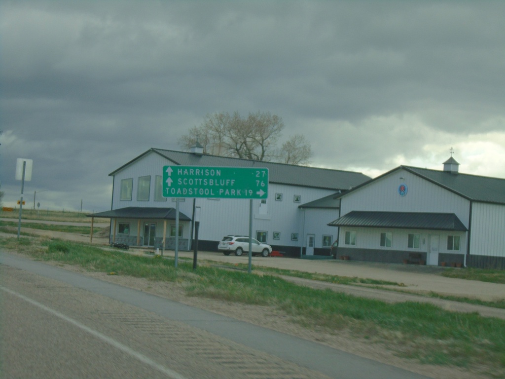 US-20 West Approaching NE-2/NE-71