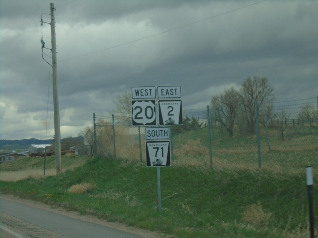 US-20 West/NE-2 East/NE-71 South - Crawford