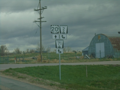 US-20 West at NE-2/NE-71