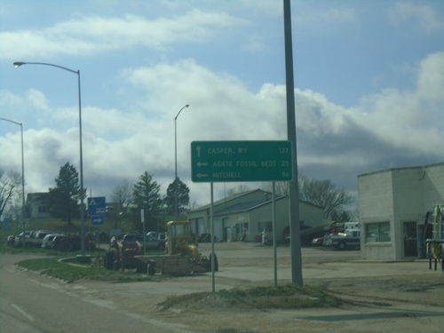 US-20 West Approaching NE-29