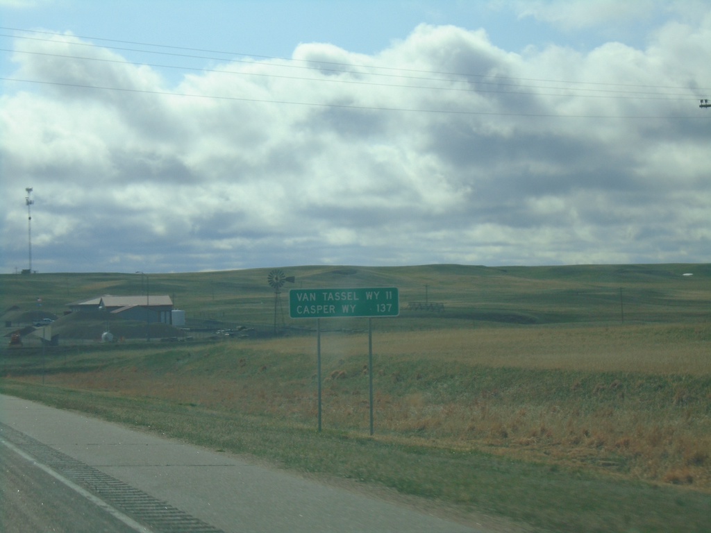 US-20 West - Distance Marker