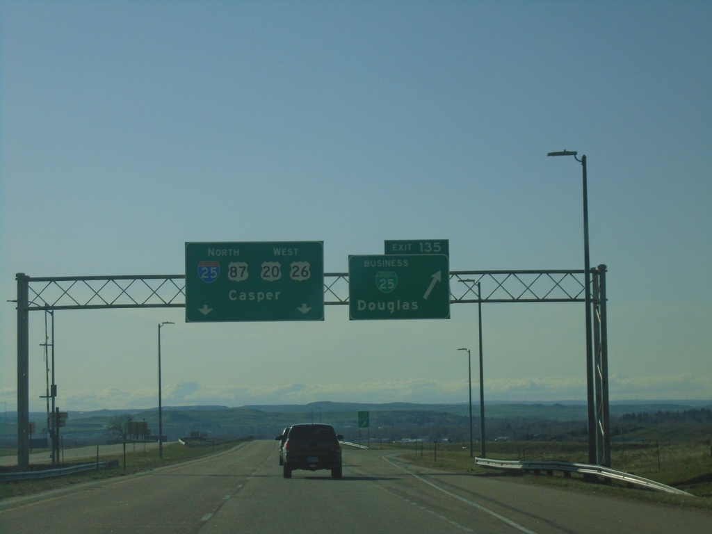 I-25 North - Exit 135