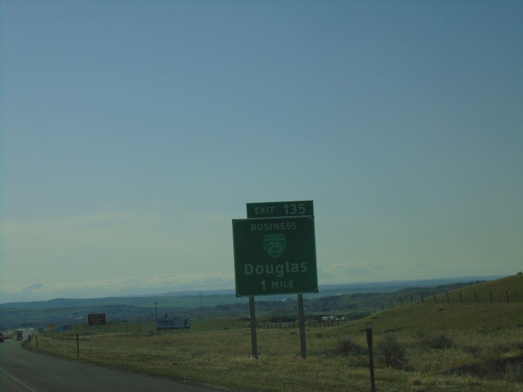 I-25 North - Exit 135