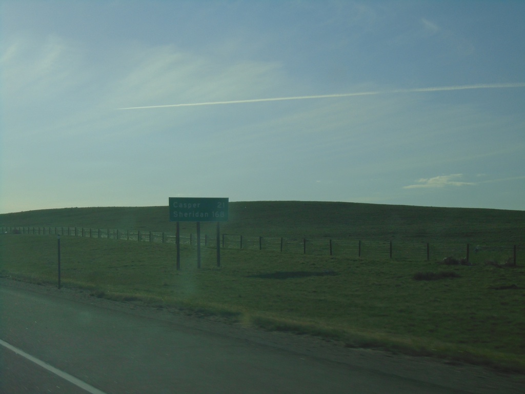 I-25 North - Distance Marker