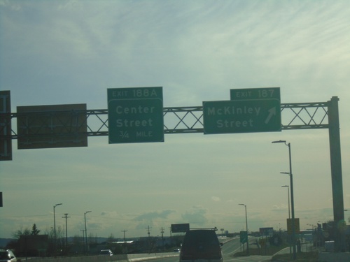 I-25 North - Exits 187 and 188A